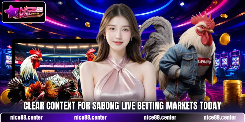 Clear context for Sabong Live Betting markets today Clear context for Sabong Live Betting markets today