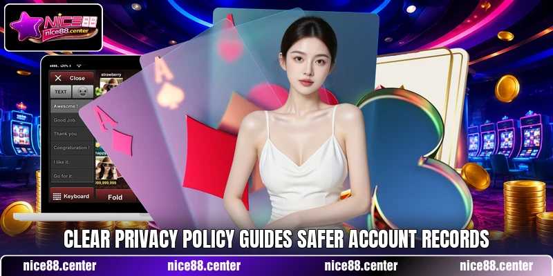 Clear privacy policy guides safer account records Clear privacy policy guides safer account records