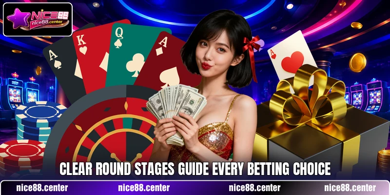 Clear round stages guide every betting choice