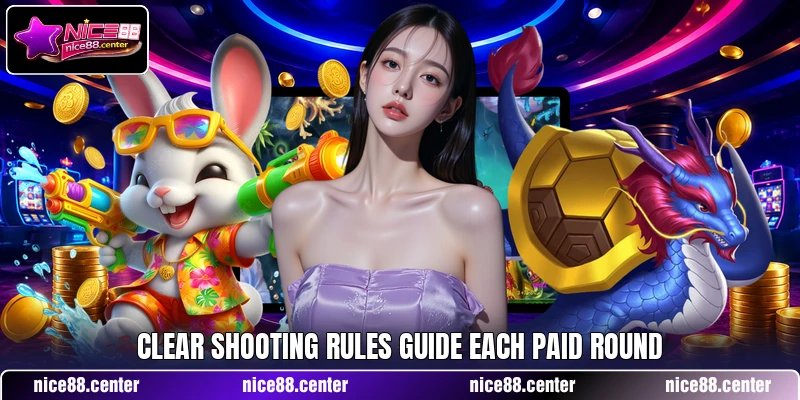 Clear shooting rules guide each paid round Clear shooting rules guide each paid round