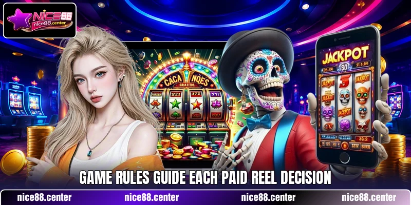 Game rules guide each paid reel decision Game rules guide each paid reel decision