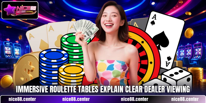 Immersive Roulette tables explain clear dealer viewing Immersive Roulette tables explain clear dealer viewing