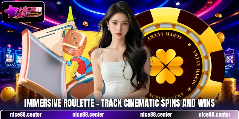 Immersive Roulette - Track Cinematic Spins And Wins