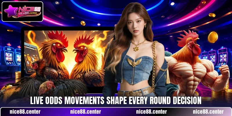 Live odds movements shape every round decision Live odds movements shape every round decision