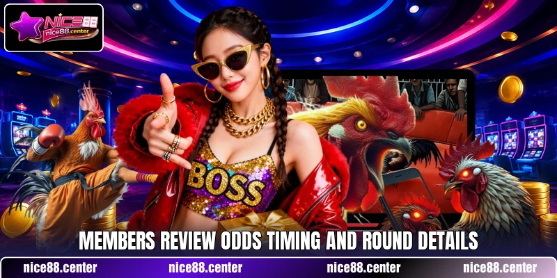 Members review odds timing and round details