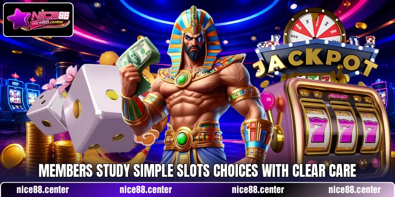 Members study simple slots choices with clear care Members study simple slots choices with clear care