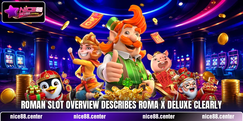 Roman slot overview describes Roma X Deluxe clearly