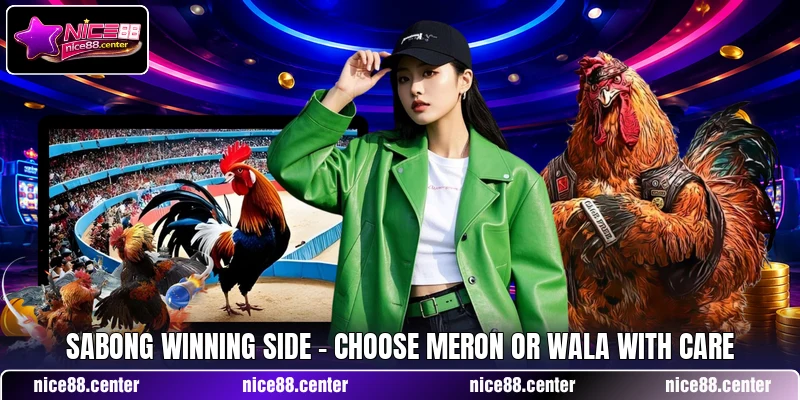 Sabong Winning Side - Choose Meron Or Wala With Care