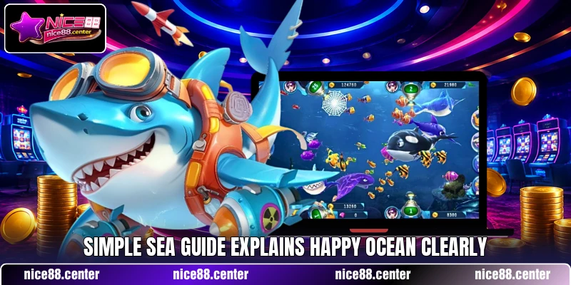 Simple sea guide explains Happy Ocean clearly