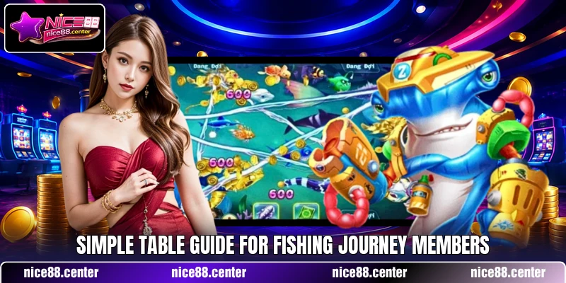 Simple table guide for Fishing Journey members
