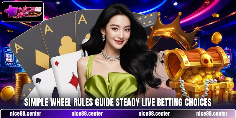Simple wheel rules guide steady live betting choices